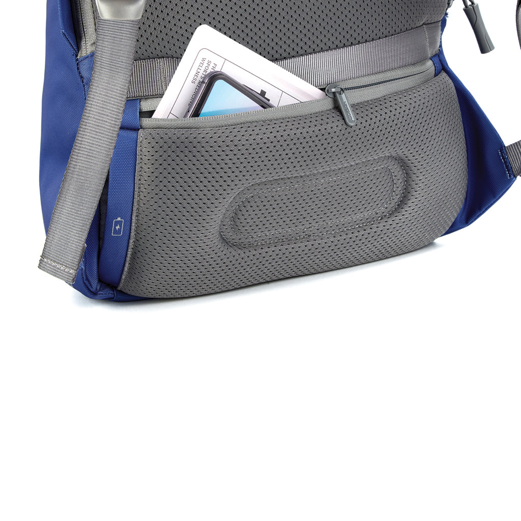 Bobby Soft, Anti-Diebstahl-Rucksack – Königsblau