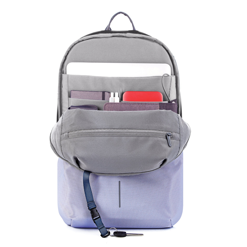 Bobby Soft, Anti-Diebstahl-Rucksack – lavender