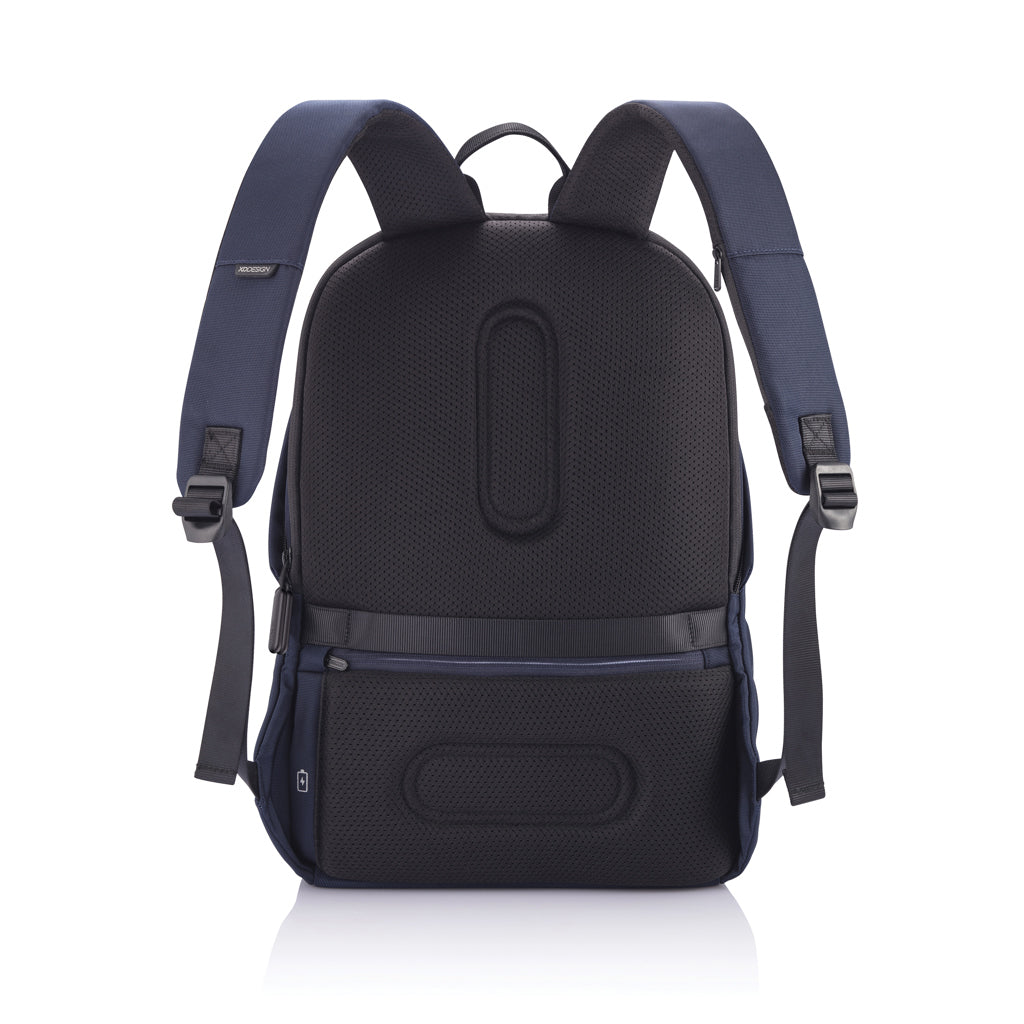 Bobby Soft, Anti-Diebstahl-Rucksack – navy blau