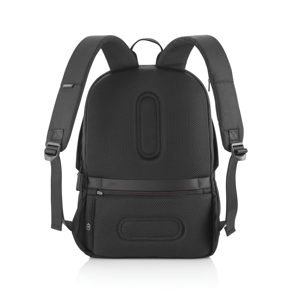 Bobby Soft, Anti-Diebstahl-Rucksack – schwarz
