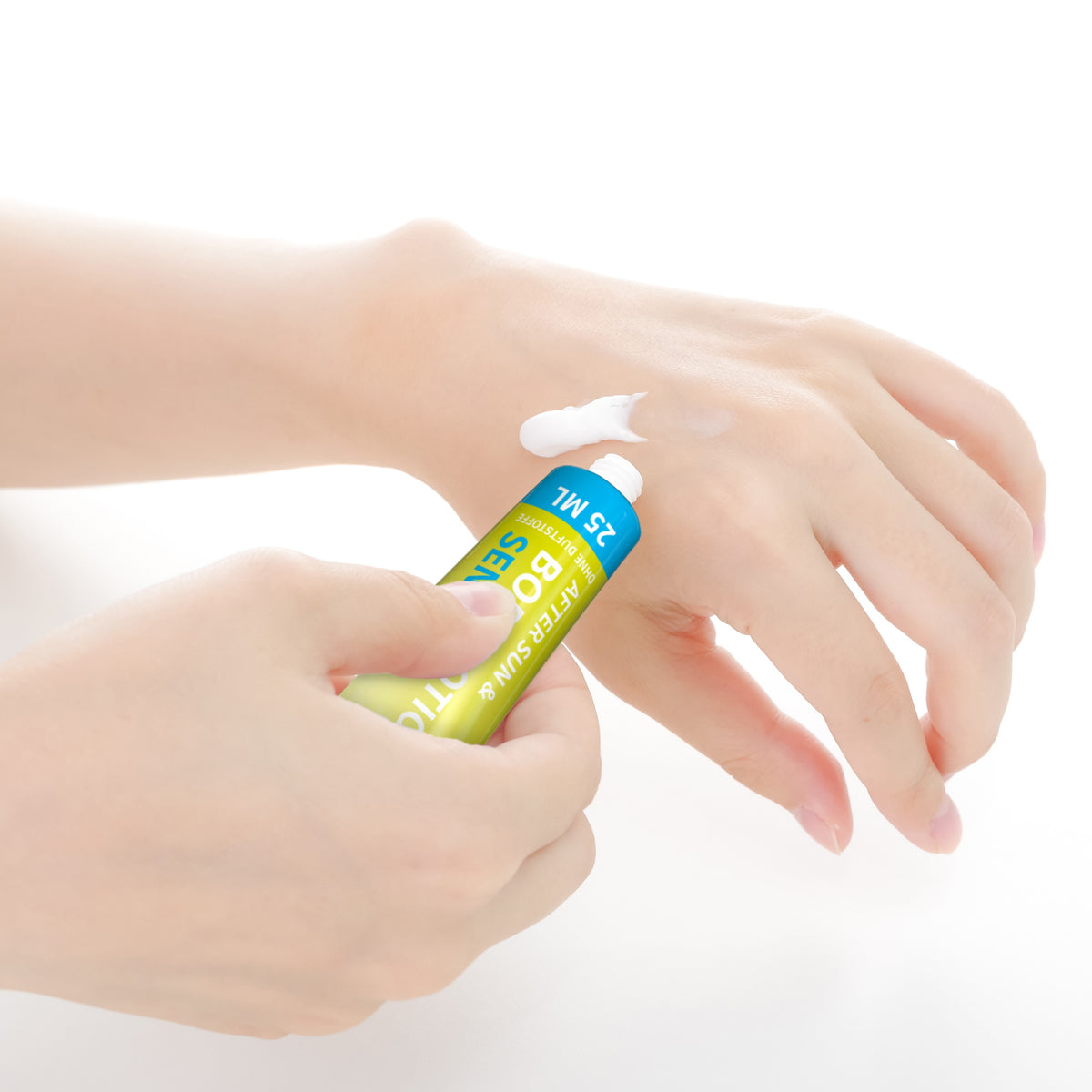 Body Lotion Sensitiv 25 ml Tube mit Schraubverschluss