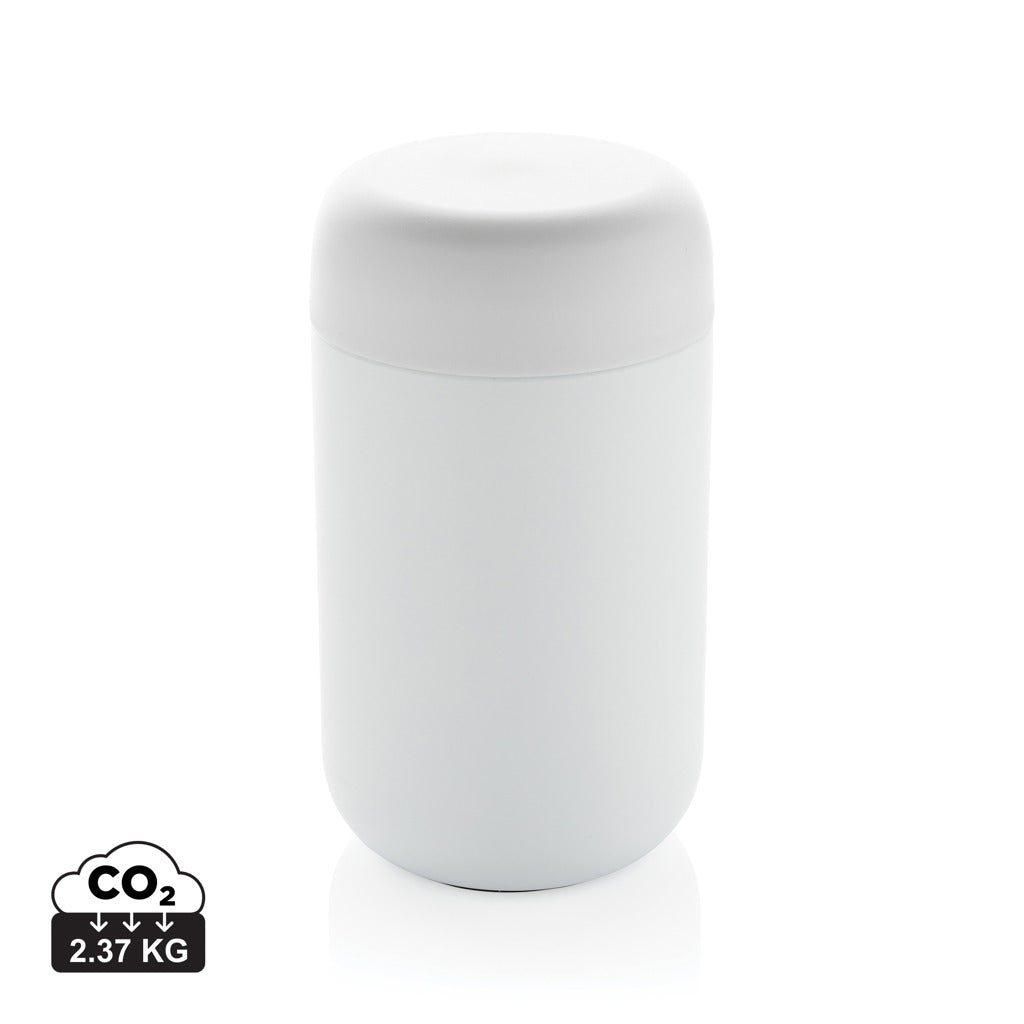 Brew Vakuumbecher aus RCS recyceltem Stainless-Steel – weiß