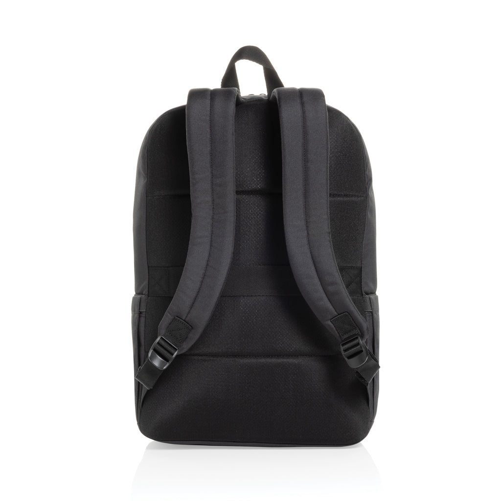CityPack AWARE™ RPET Business 15,6"-Laptop-Rucksack – schwarz