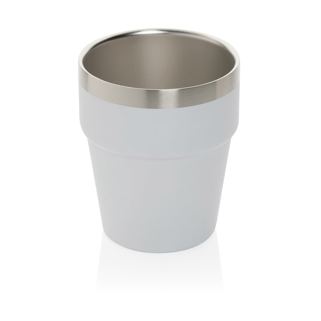 Clark Doppelwandige RCS Kaffeetasse 300ml – weiß