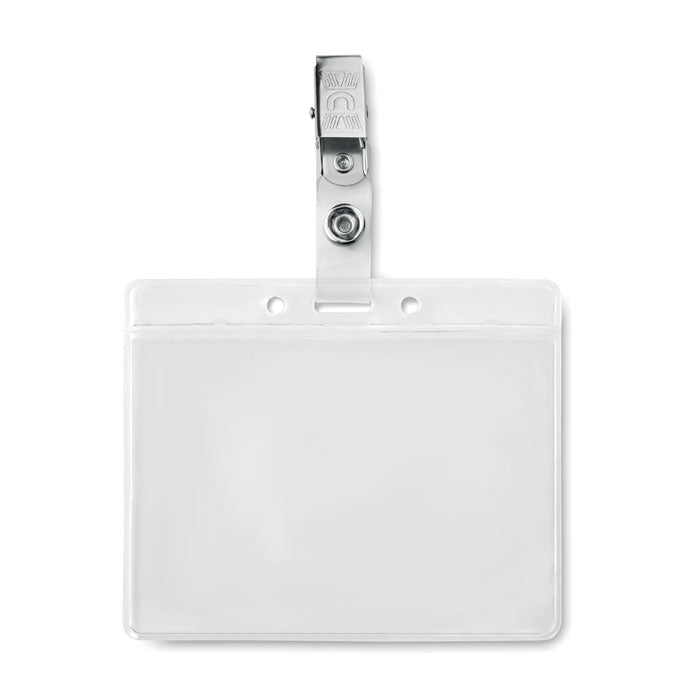 Clipbadge Transparente Kartenhülle