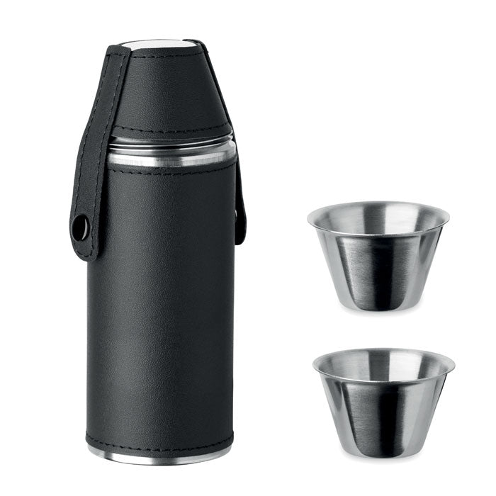 Cocoon Flasche mit Schnapsbechern
