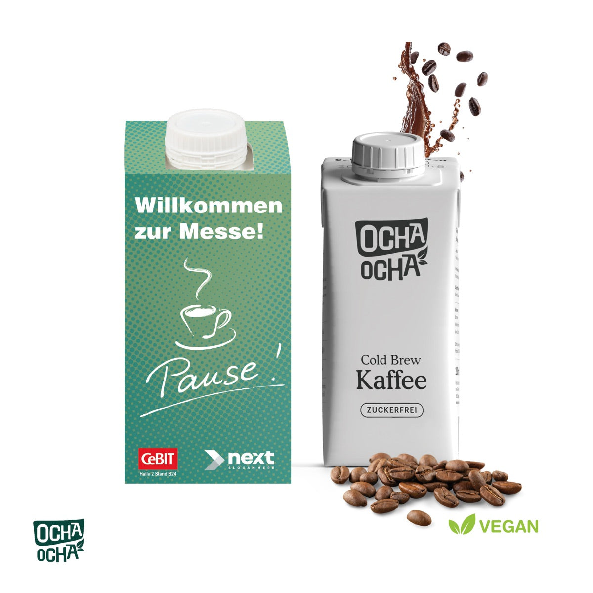 Cold Brew Werbe Kaffee