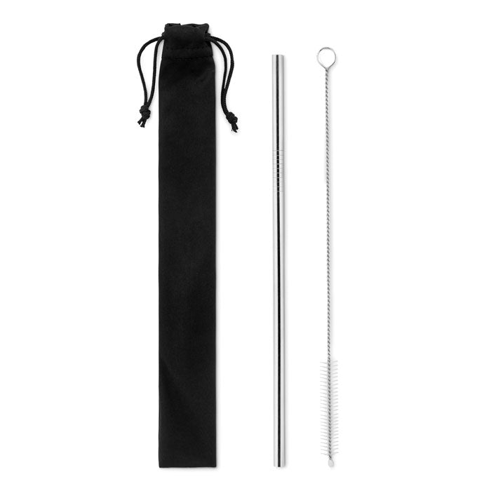 Cold Straw Edelstahl Trinkhalme Set