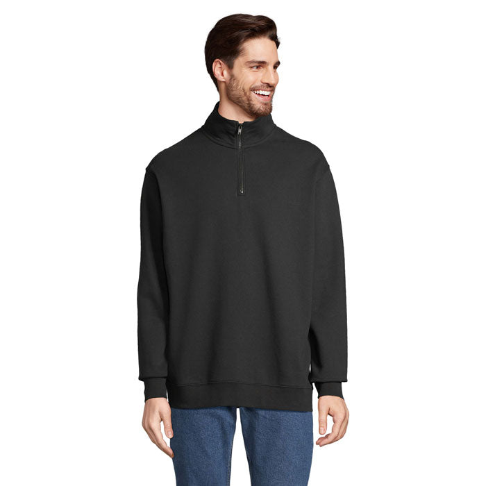Conrad Sweater Zip Kragen