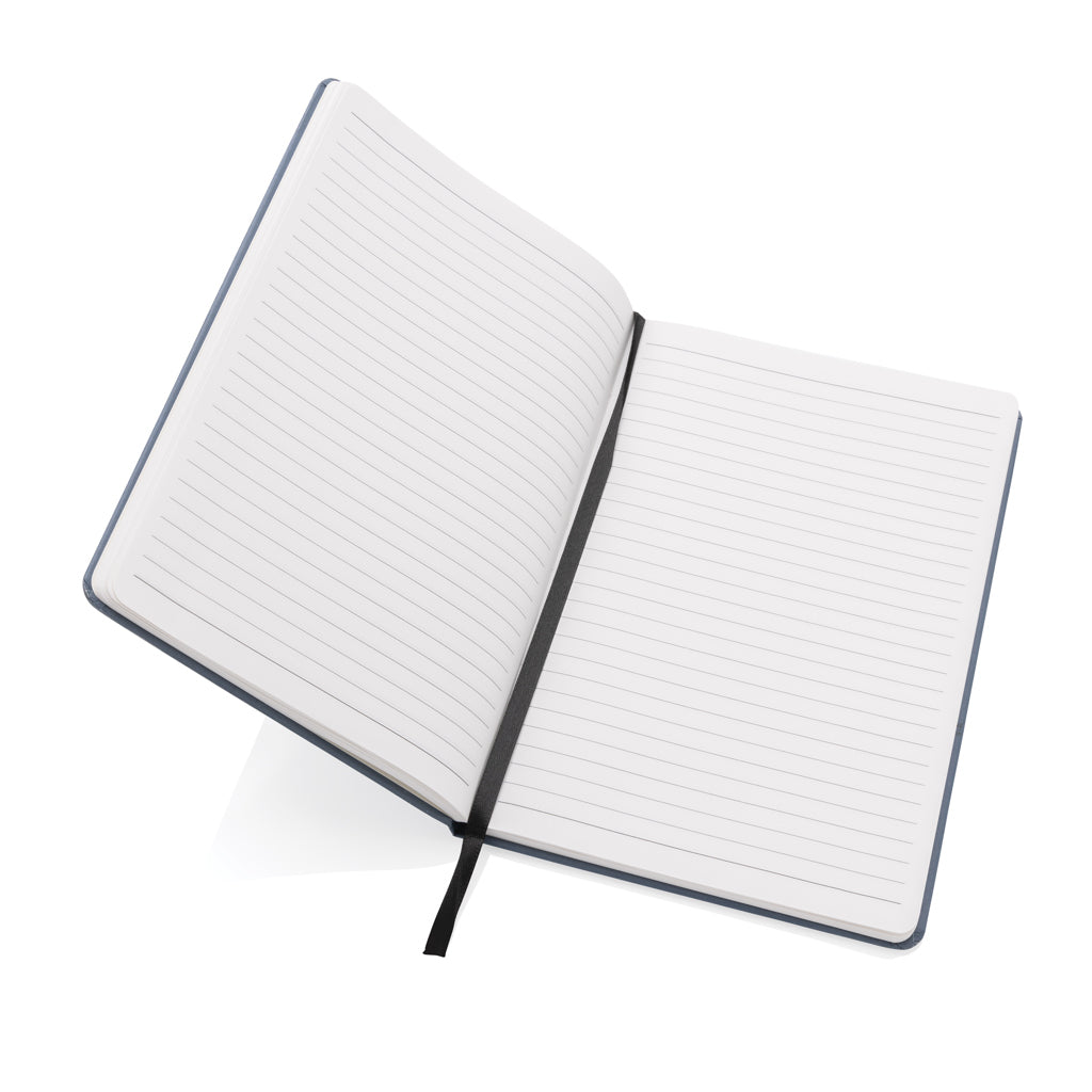 Craftstone A5 Notizbuch aus recycelt. Kraft- und Steinpapier – blau