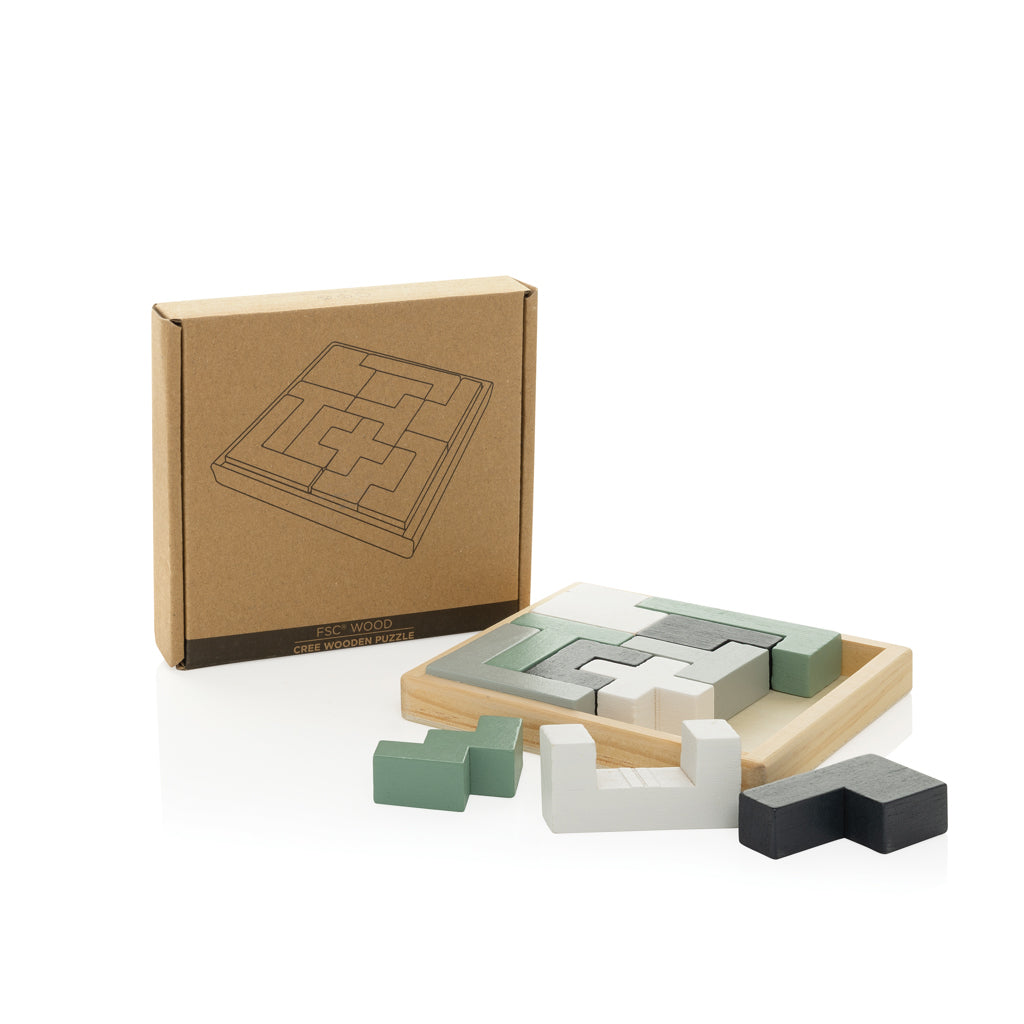 Cree Holz-Puzzle