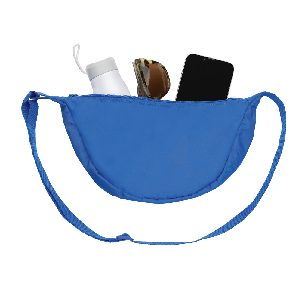 Crescent AWARE™ RPET Half-Moon Sling Tasche – Königsblau