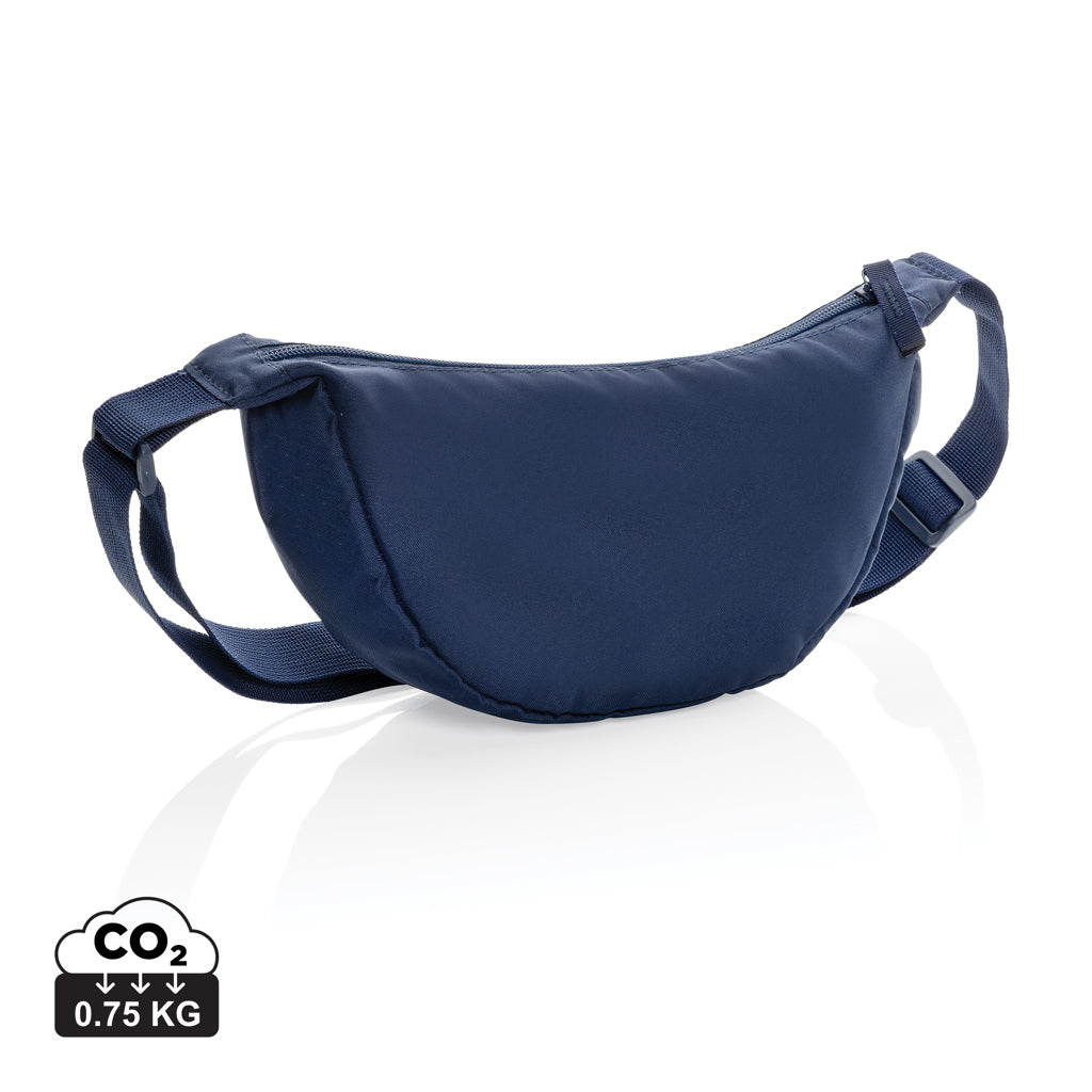 Crescent AWARE™ RPET Half-Moon Sling Tasche – navy blau