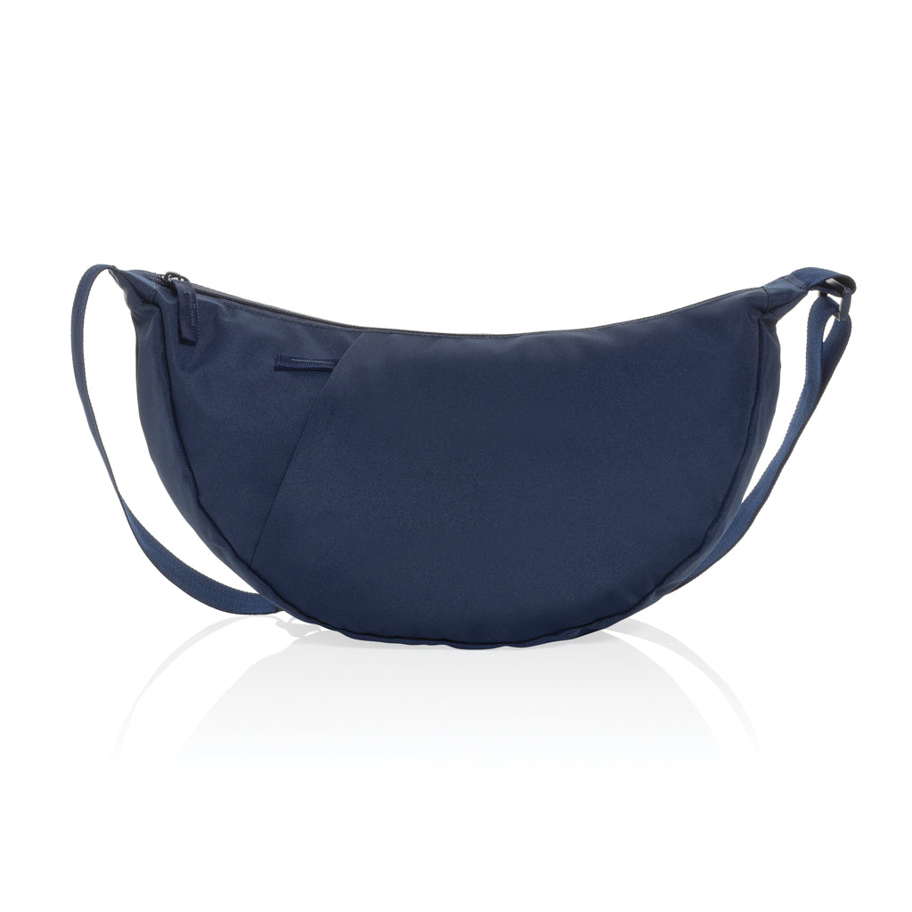 Crescent XL AWARE™ RPET Half-Moon Sling Tasche – navy blau
