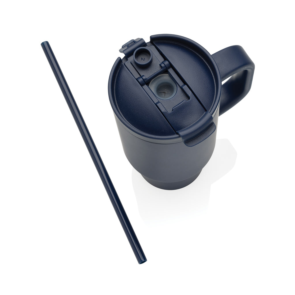 Cruiser kompakter, auslaufsicherer RCS rec. Becher 480ml – navy blau