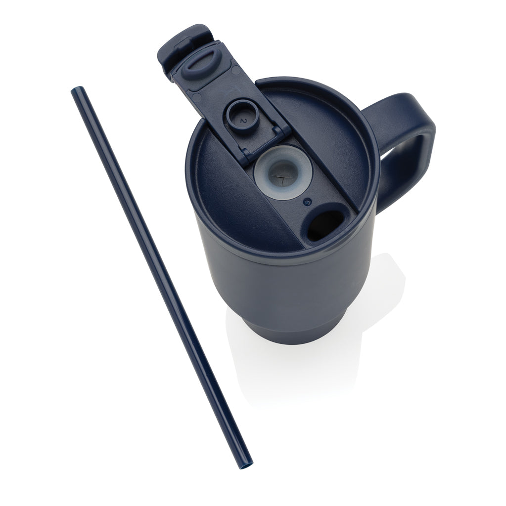 Cruiser kompakter, auslaufsicherer RCS rec. Becher 480ml – navy blau