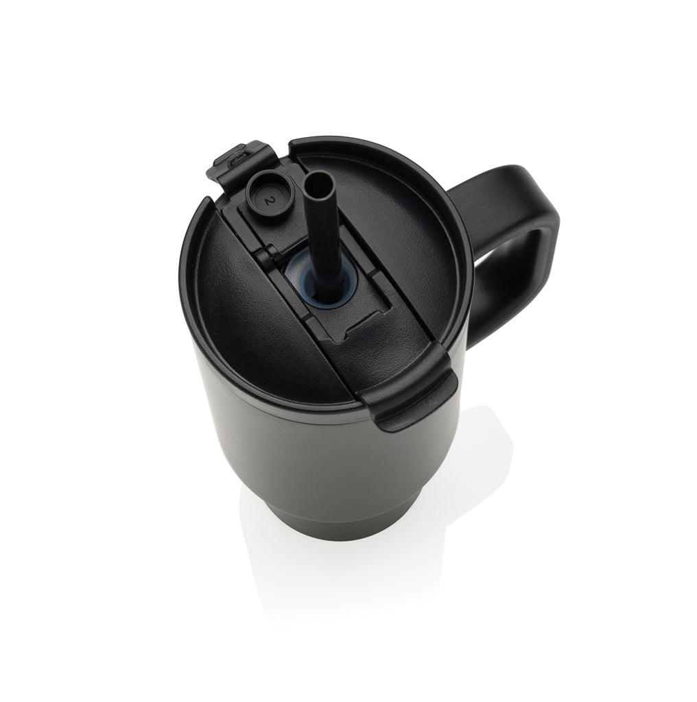 Cruiser kompakter, auslaufsicherer RCS rec. Becher 480ml – schwarz