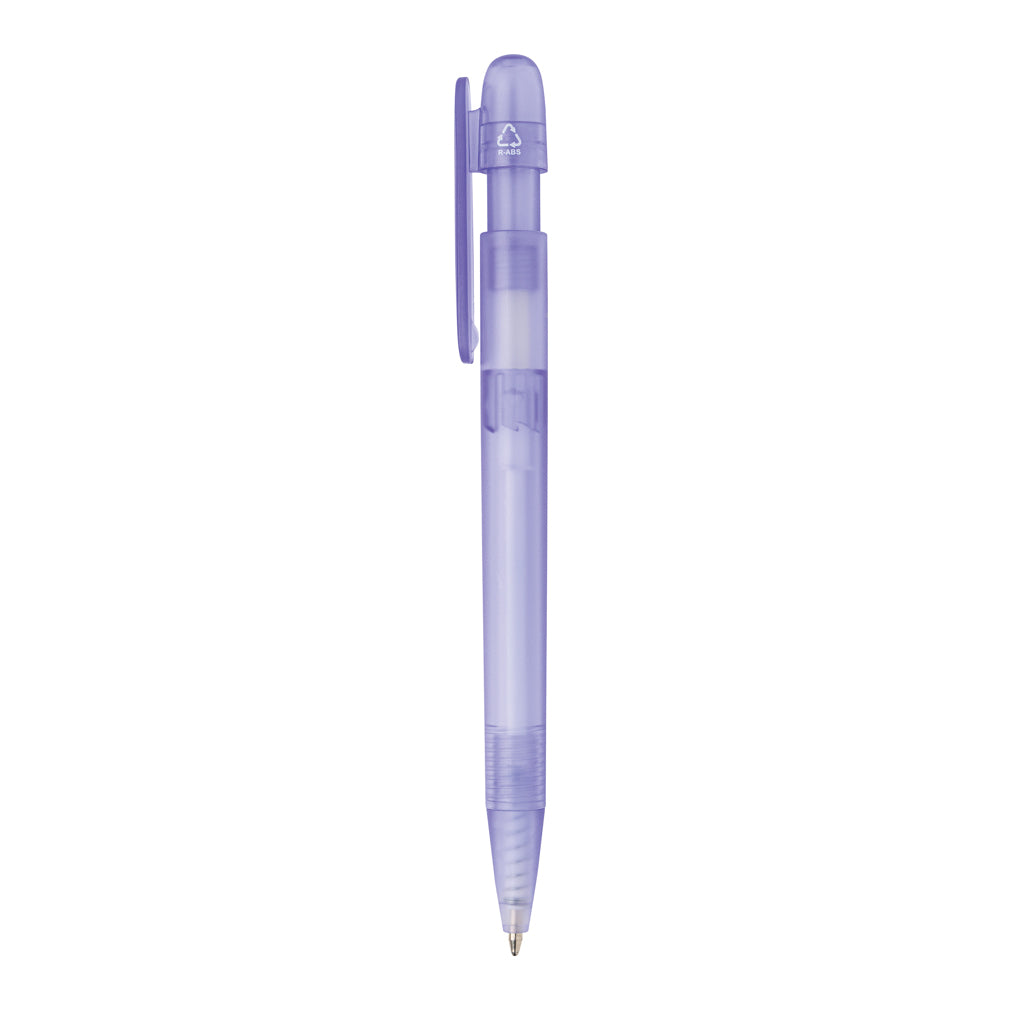 Devin transparenter Stift aus GRS zertifiziertem rABS – lila