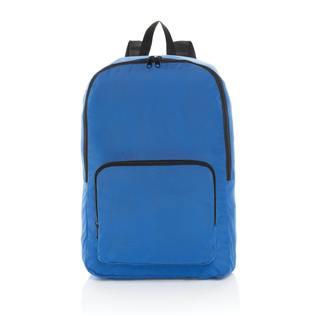 Dillon AWARE™ RPET faltbarer klassischer Rucksack – Königsblau