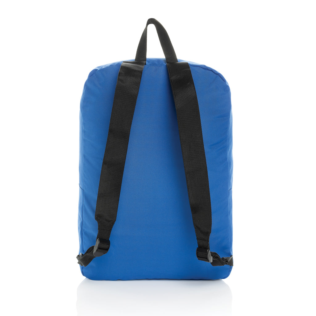 Dillon AWARE™ RPET faltbarer klassischer Rucksack – Königsblau