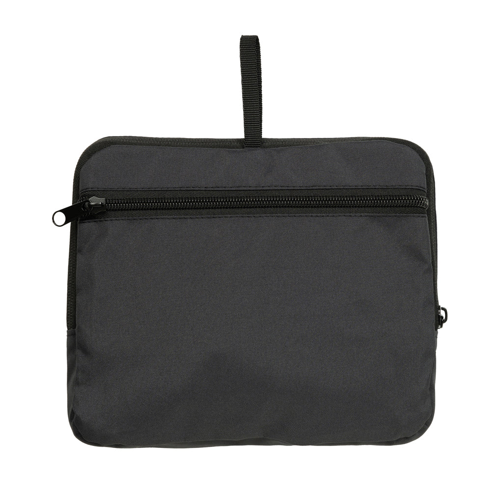 Dillon AWARE™ RPET faltbarer klassischer Rucksack – schwarz