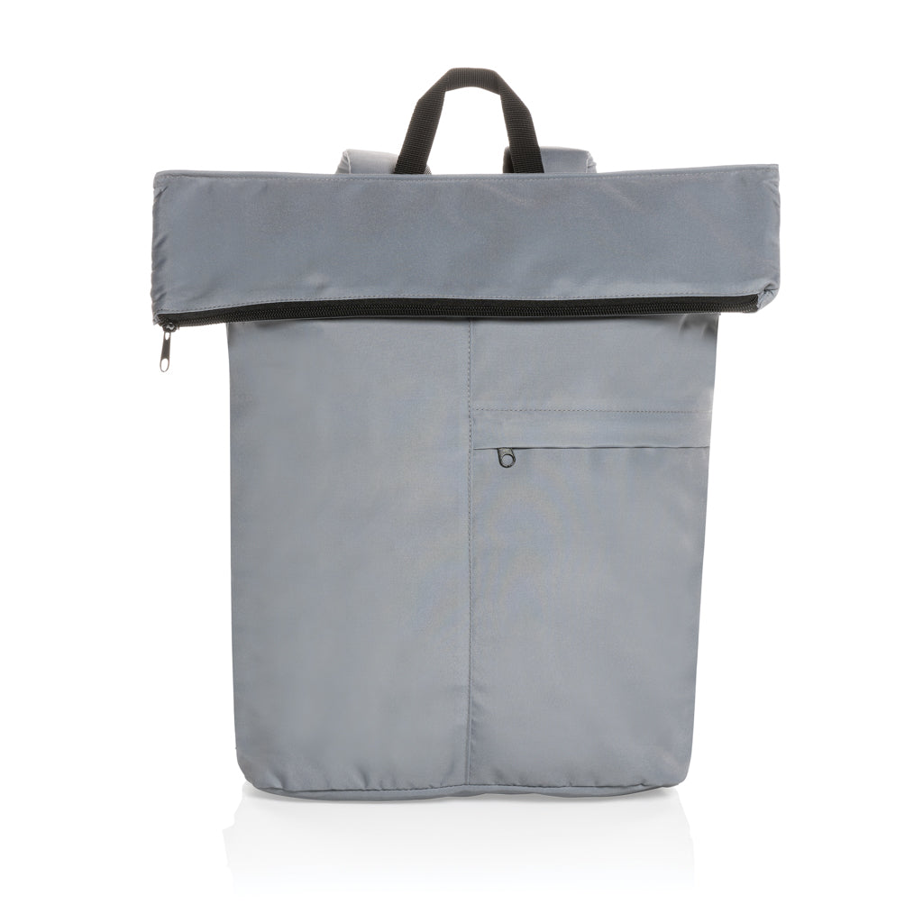 Dillon AWARE™ RPET faltbarer Lightweight-Rucksack – grau