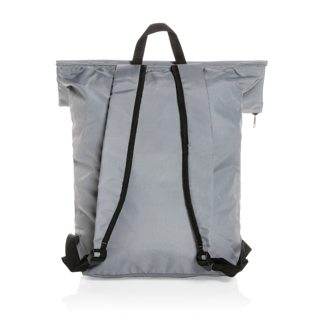 Dillon AWARE™ RPET faltbarer Lightweight-Rucksack – grau