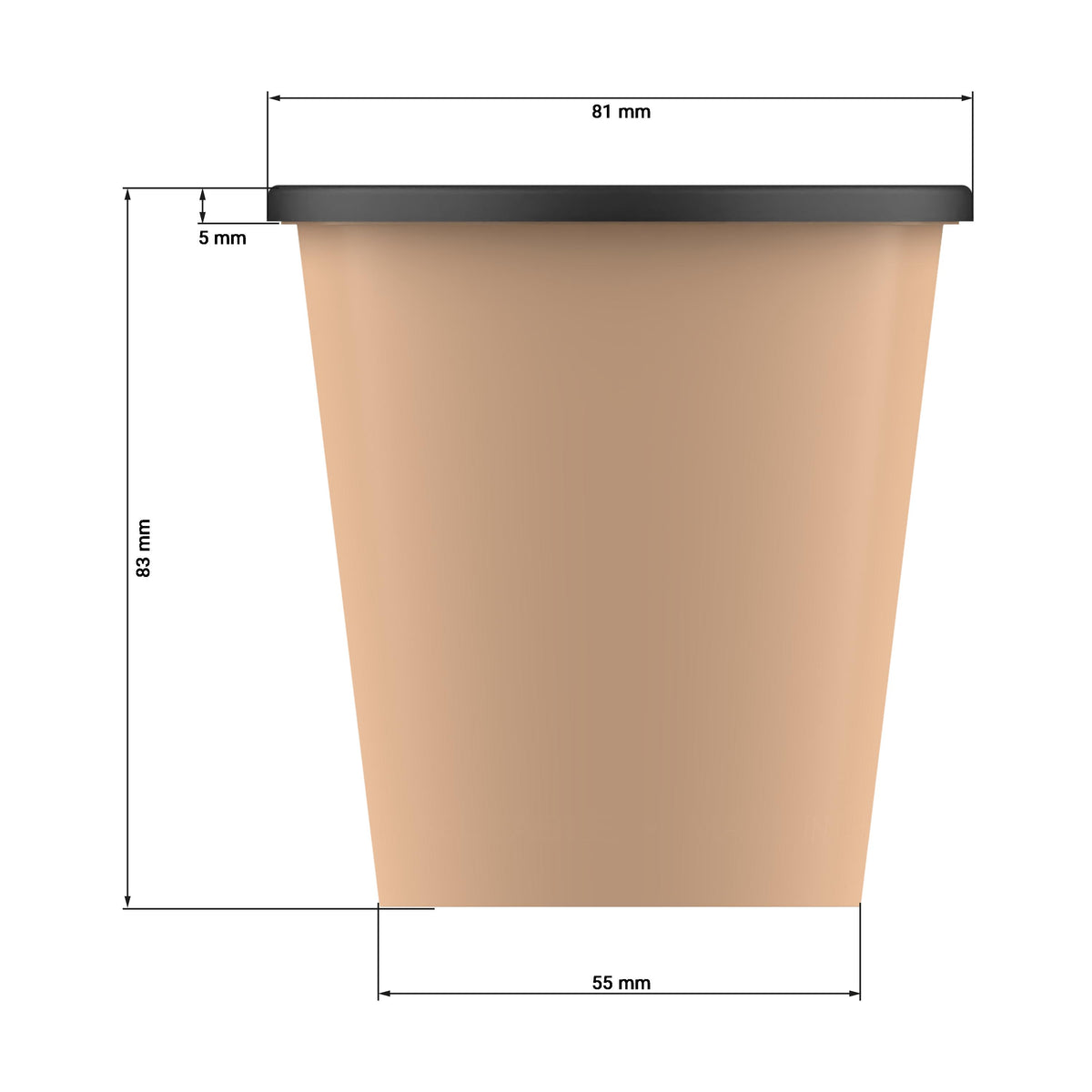 Dipbecher „ToGoPlus“, 200 ml