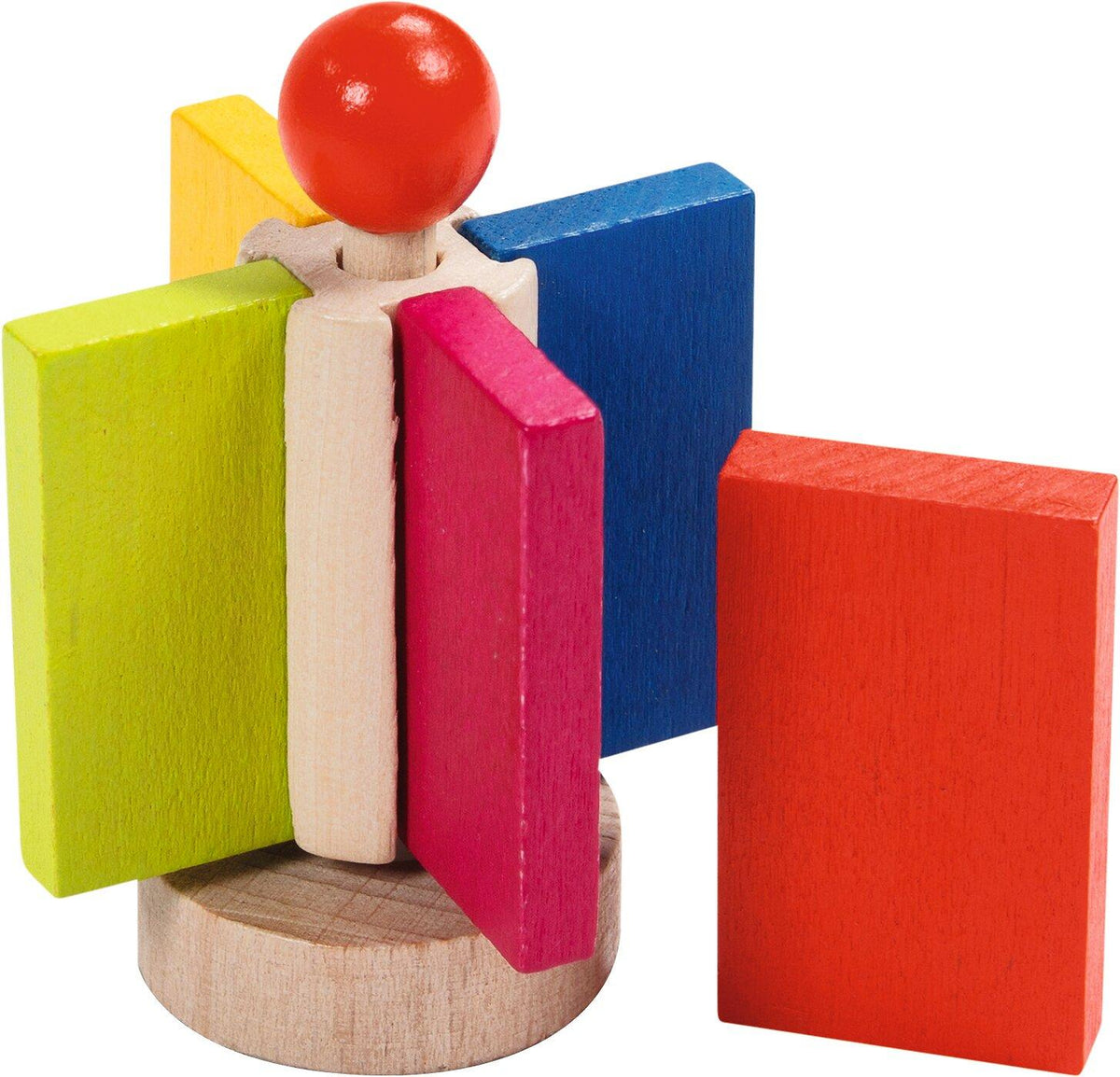 Domino Rallye mit 200 Steinen und Glocke von goki – weitere Ansicht