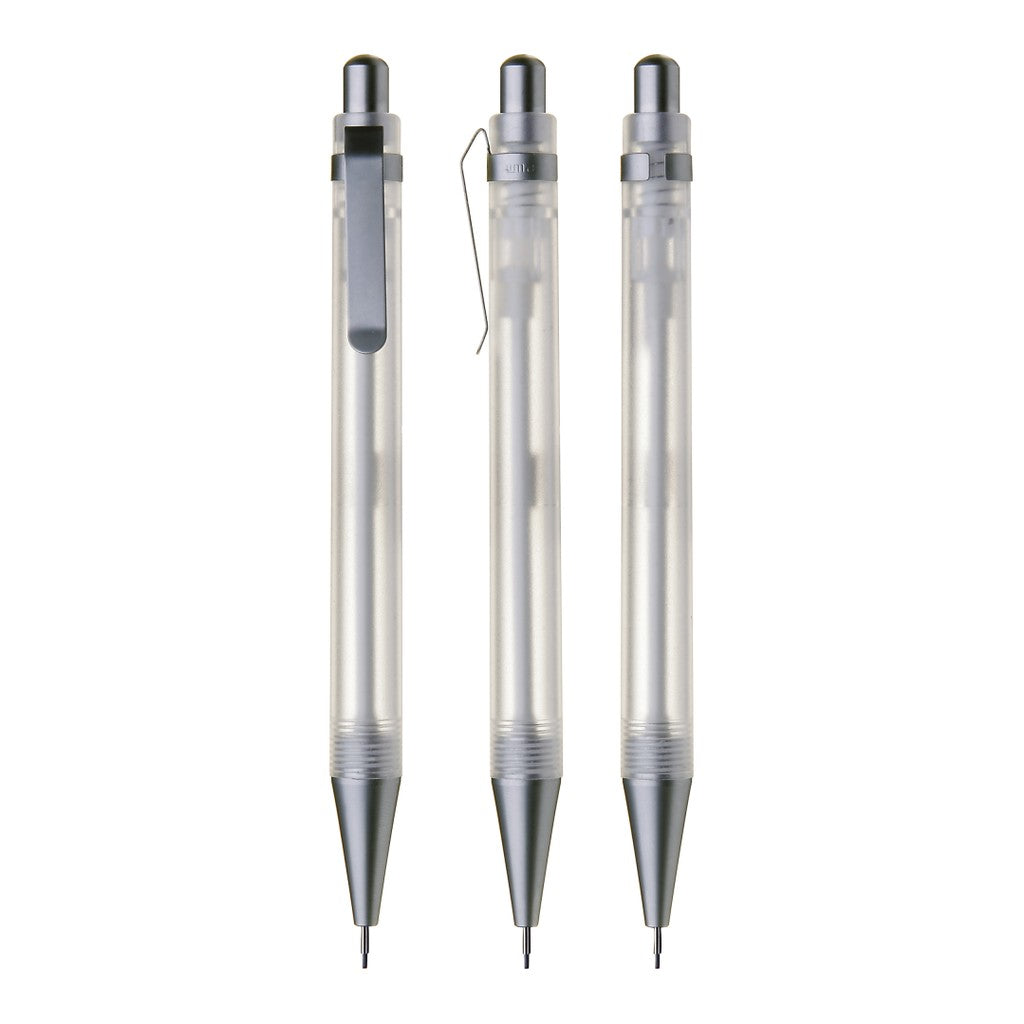 Druckbleistift transparent frozen mit Metallspitze – Klar