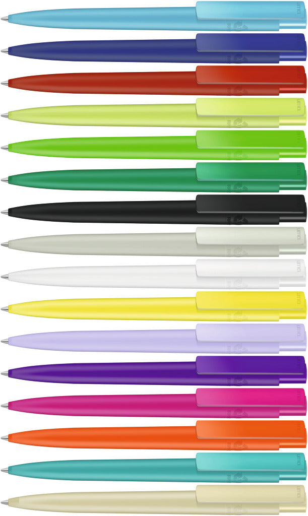 Druckkugelschreiber gedeckt matt in 16 Farben – alle Farben