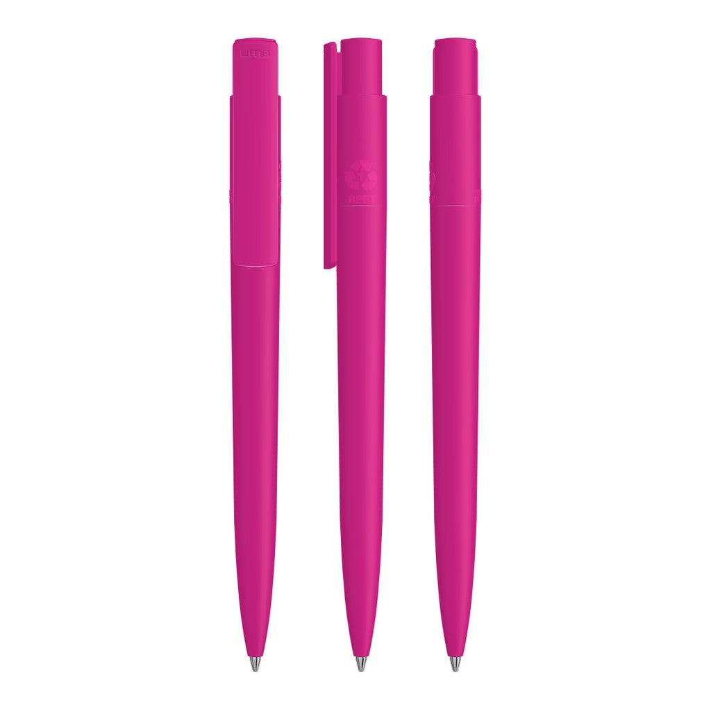 Druckkugelschreiber gedeckt matt in 16 Farben – Magenta