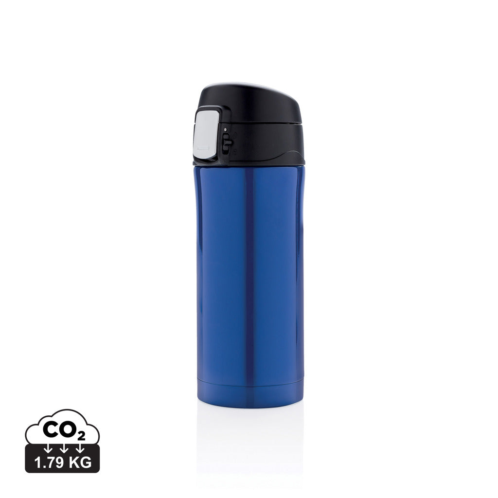 Easy-Lock Vakuum-Becher aus RCS recyceltem Stainless-Steel – blau