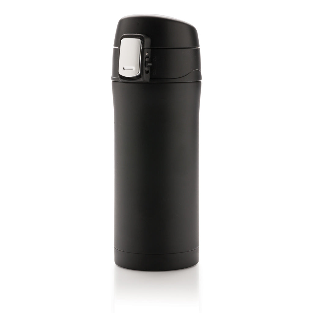 Easy-Lock Vakuum-Becher aus RCS recyceltem Stainless-Steel – schwarz