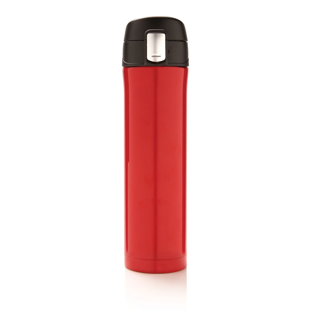 Easy Lock Vakuum-Flasche aus RCS recyceltem Stahl – rot