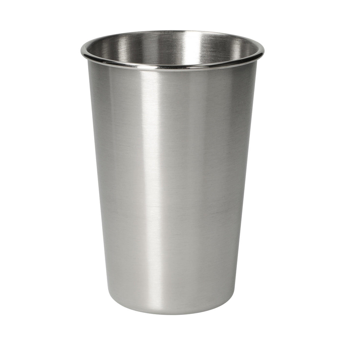 Edelstahlbecher „Metallo“, 500 ml – Silber