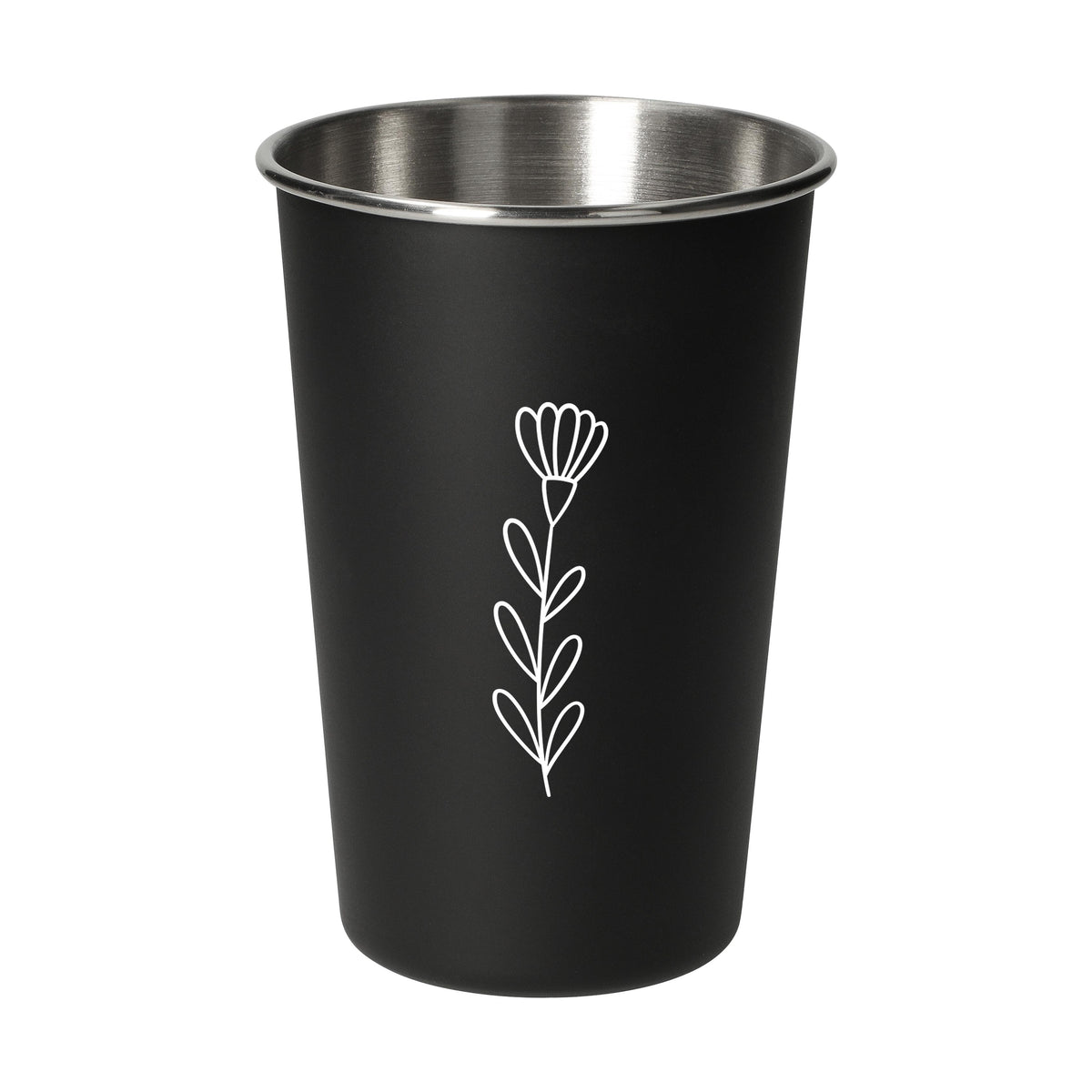 Edelstahlbecher „Metallo“, 500 ml