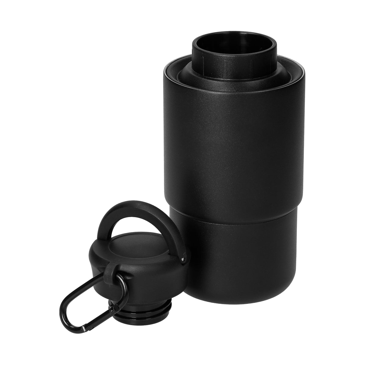Edelstahlbecher mit Karabiner „Trail“