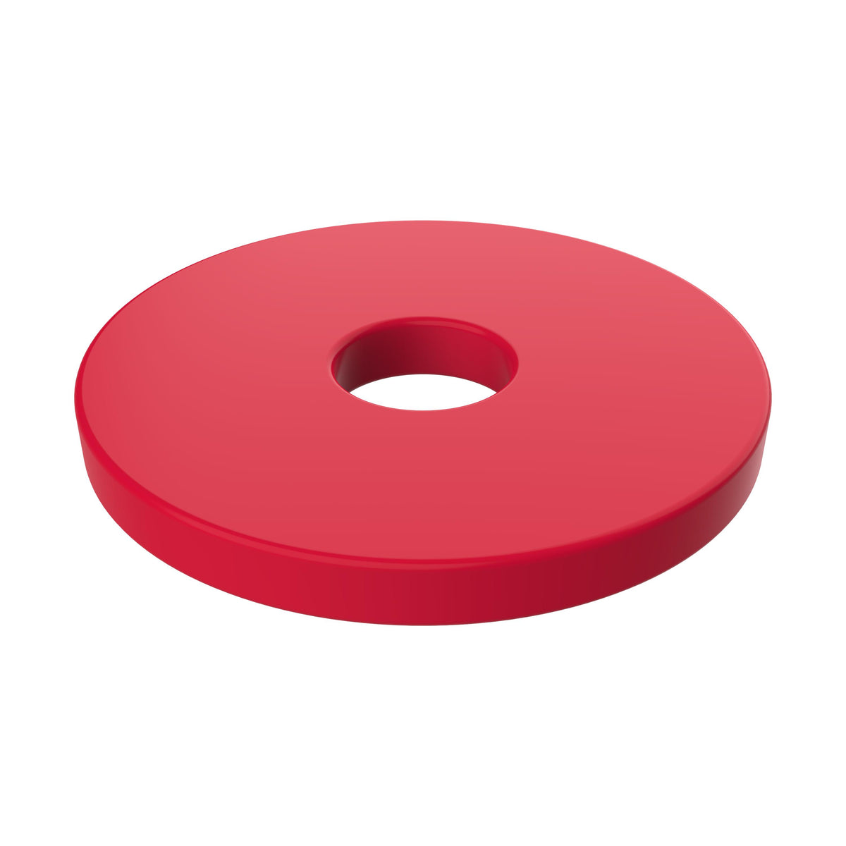 Einkaufswagenchip „1 Euro“ – Rot