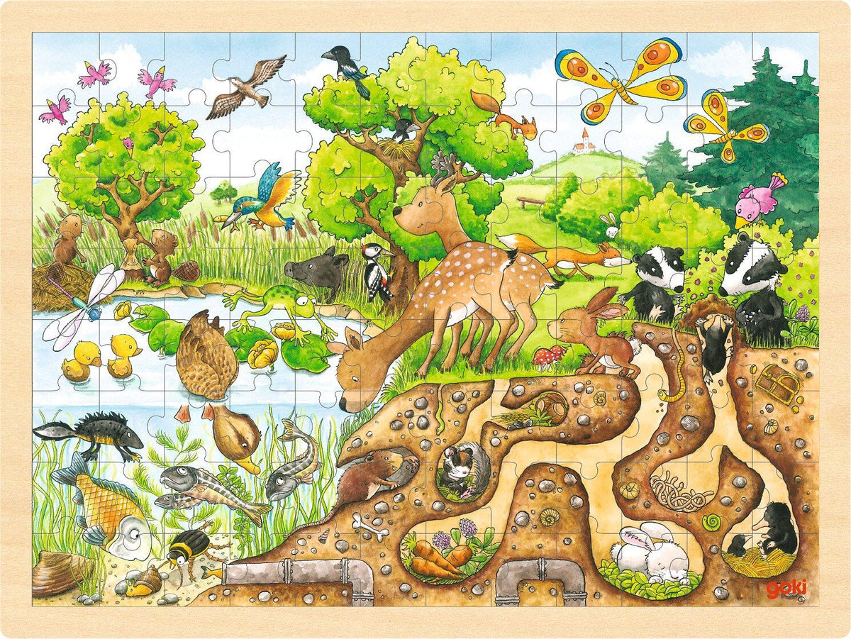 Einlegepuzzle Erlebnis Natur – Ansicht