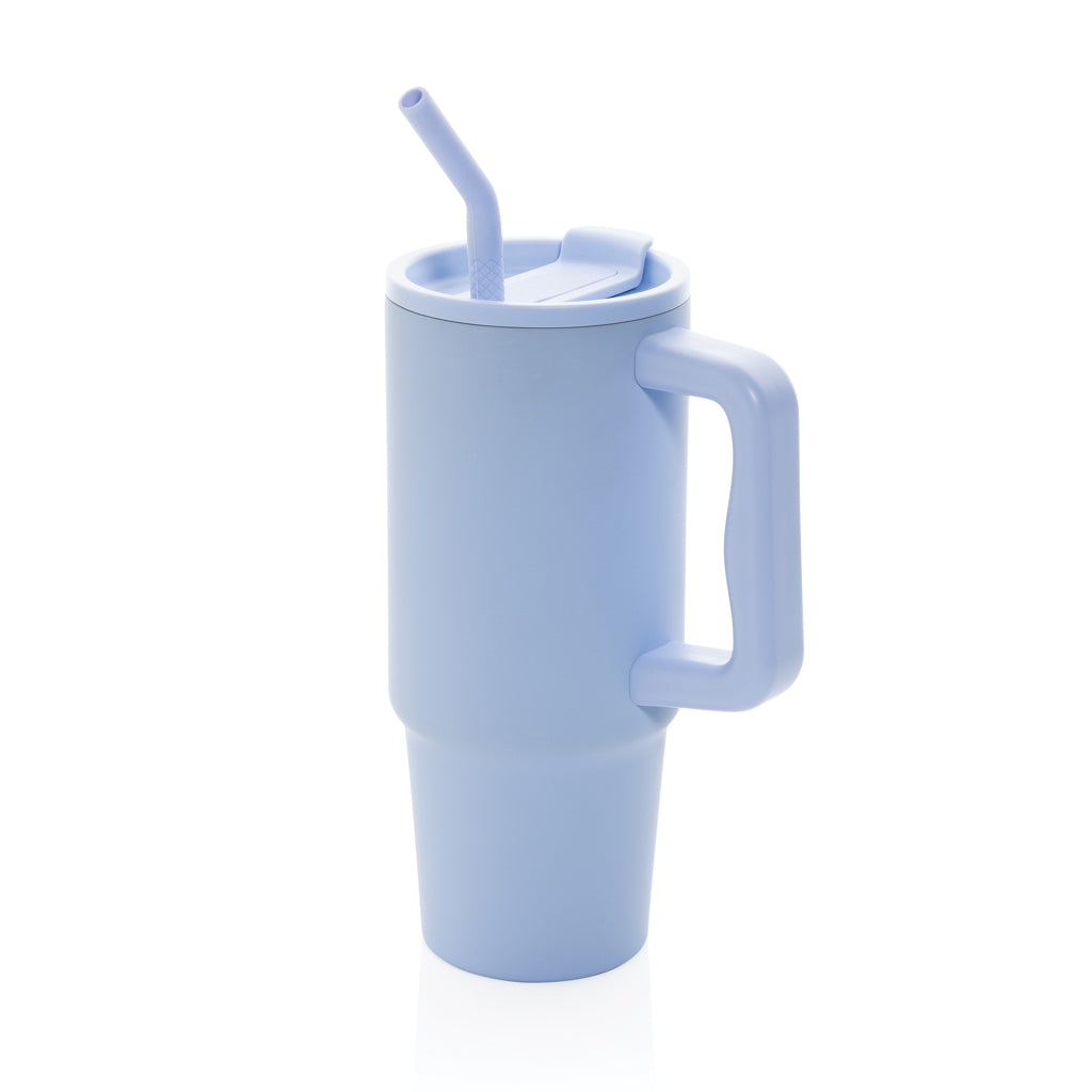 Embrace Deluxe Becher aus RCS recyceltem Edelstahl 900ml – hellblau