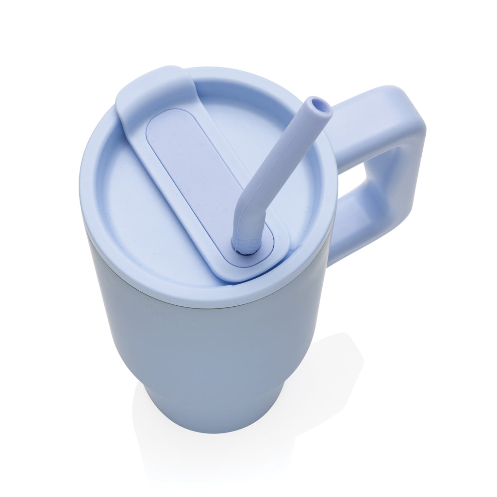 Embrace Deluxe Becher aus RCS recyceltem Edelstahl 900ml – hellblau