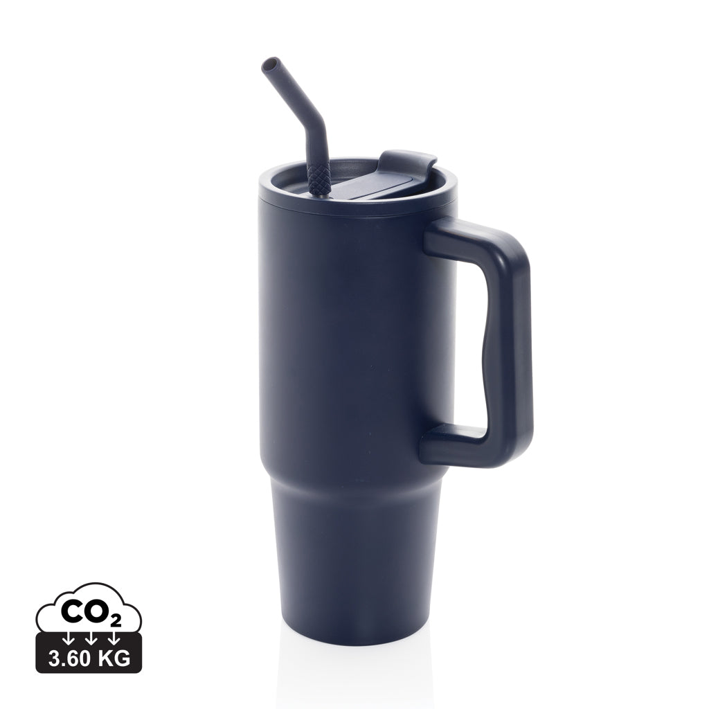 Embrace Deluxe Becher aus RCS recyceltem Edelstahl 900ml – navy blau
