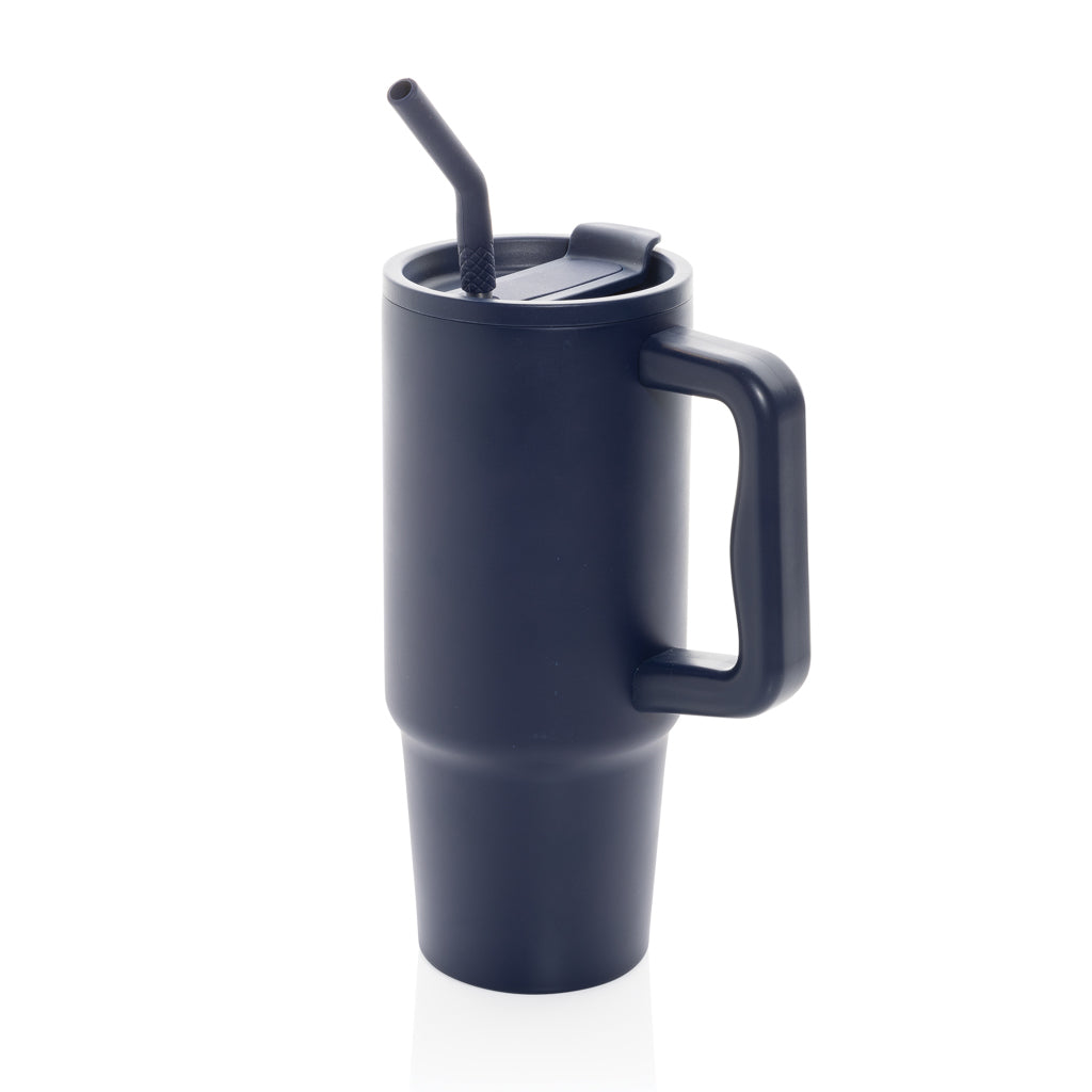 Embrace Deluxe Becher aus RCS recyceltem Edelstahl 900ml – navy blau