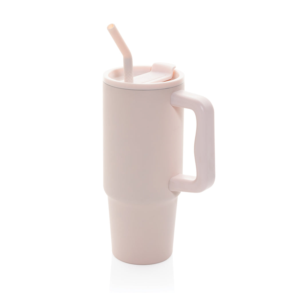 Embrace Deluxe Becher aus RCS recyceltem Edelstahl 900ml – rosa