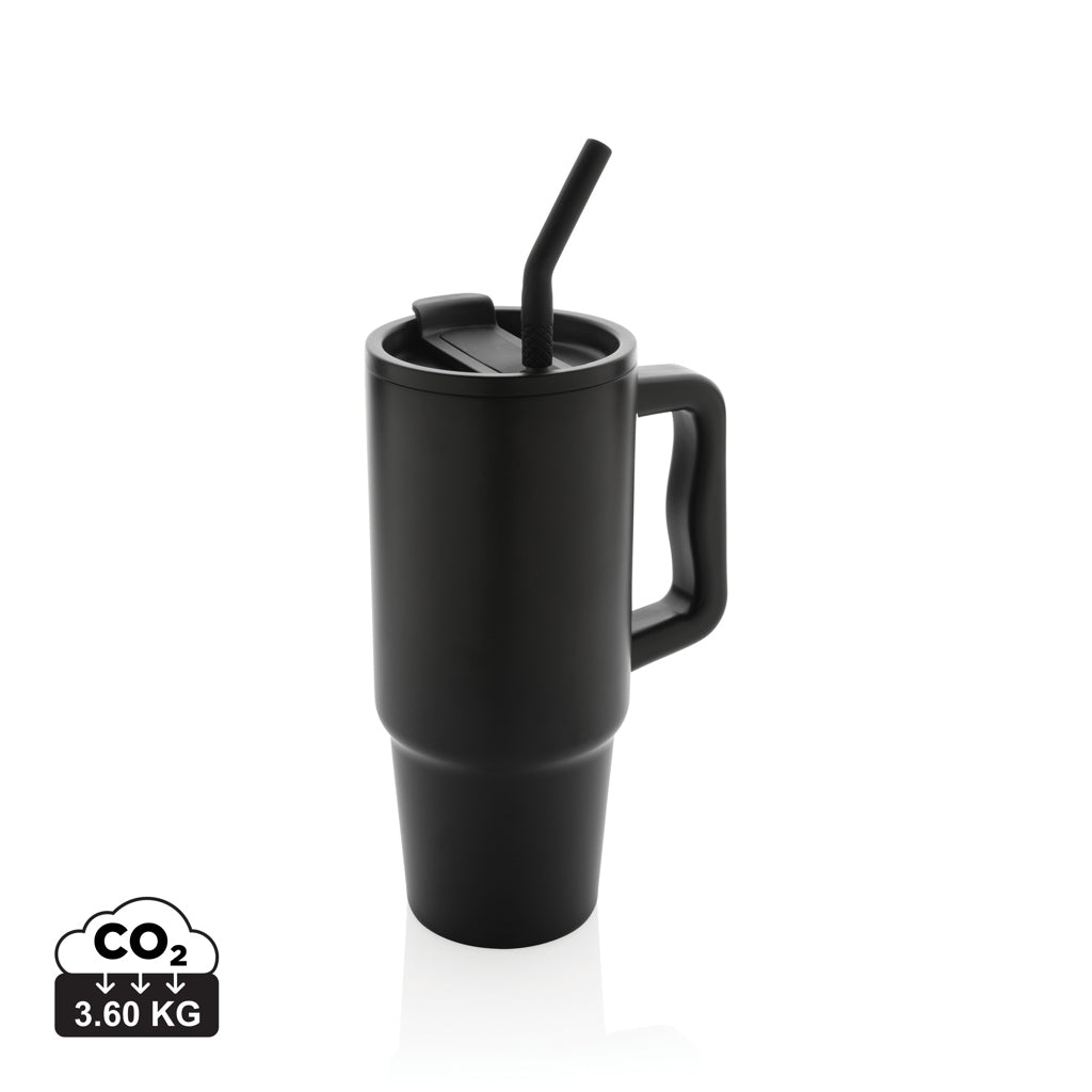Embrace Deluxe Becher aus RCS recyceltem Edelstahl 900ml – schwarz
