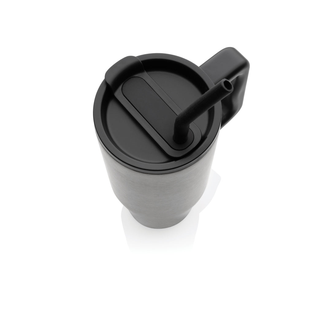 Embrace Deluxe Becher aus RCS recyceltem Edelstahl 900ml – silber