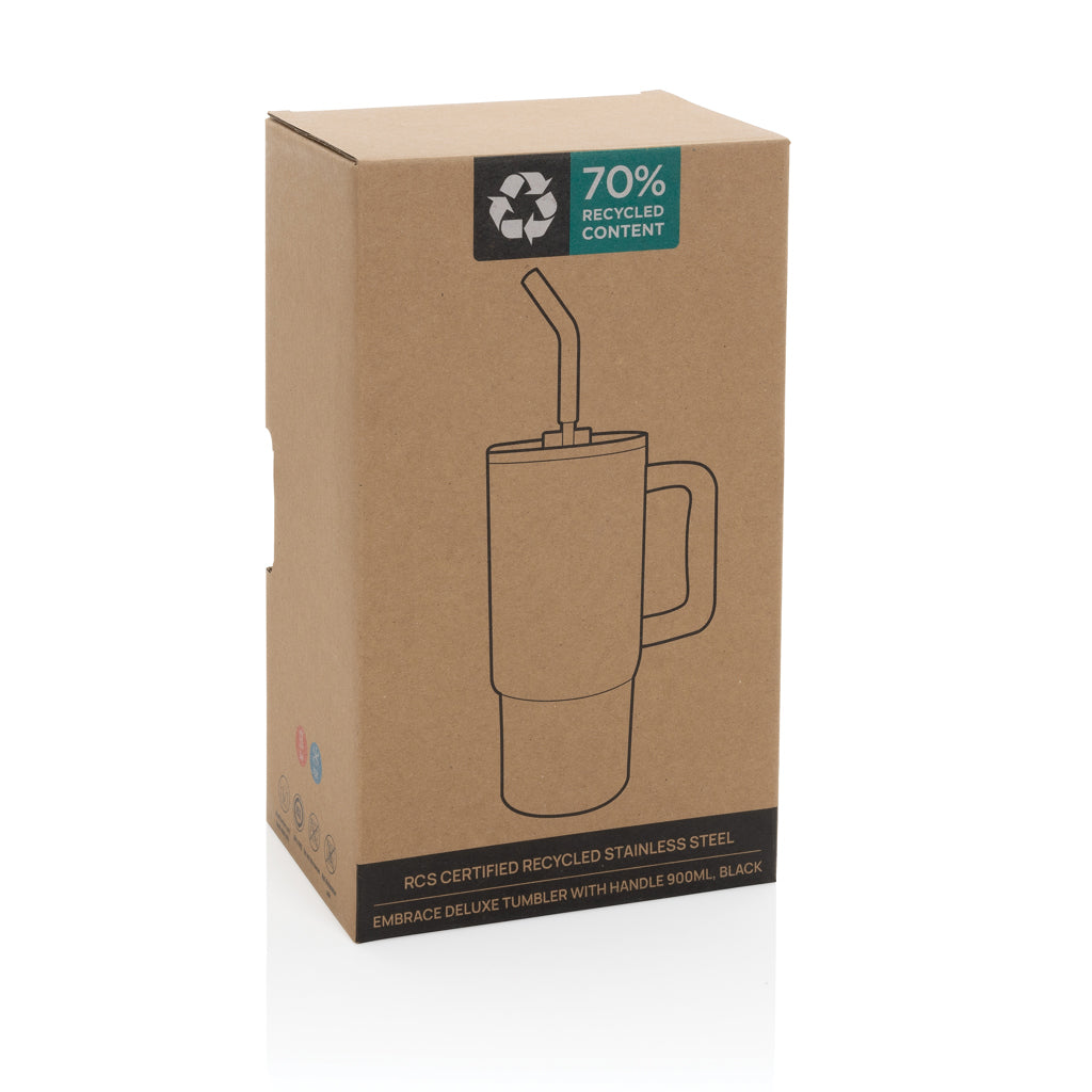 Embrace Deluxe Becher aus RCS recyceltem Edelstahl 900ml