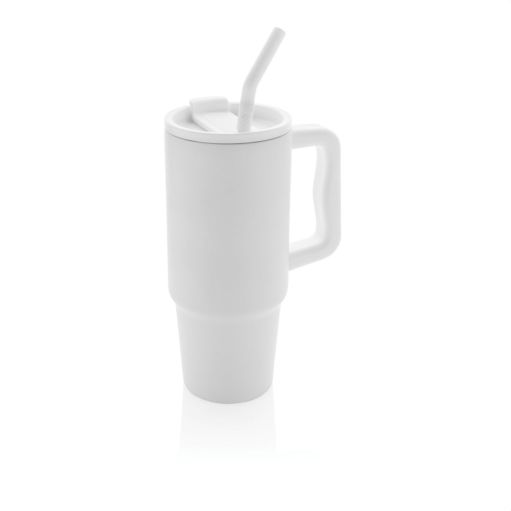 Embrace Deluxe Becher aus RCS recyceltem Edelstahl 900ml – weiß