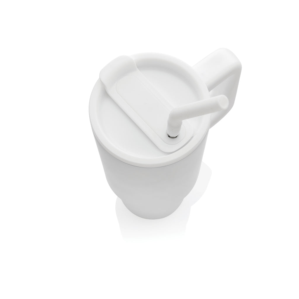 Embrace Deluxe Becher aus RCS recyceltem Edelstahl 900ml – weiß